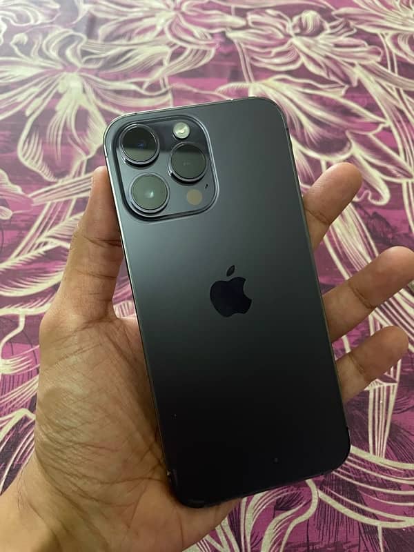 iPhone 14PM 256GB Deep purple PTA approved Dual sim 4