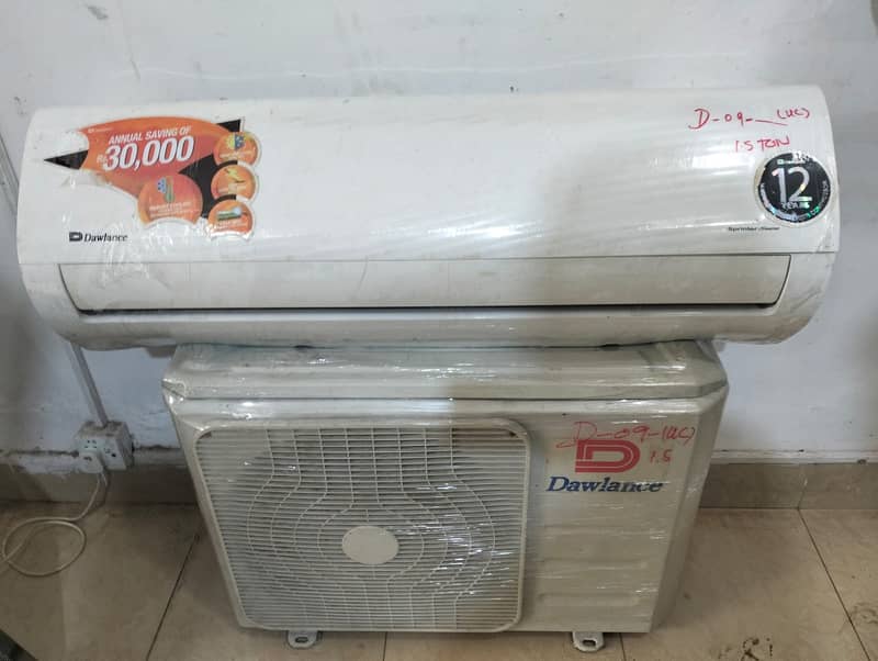 Dawlance 1.5 ton dc inverter DD09G (0306=4462/443) awsum sett 1