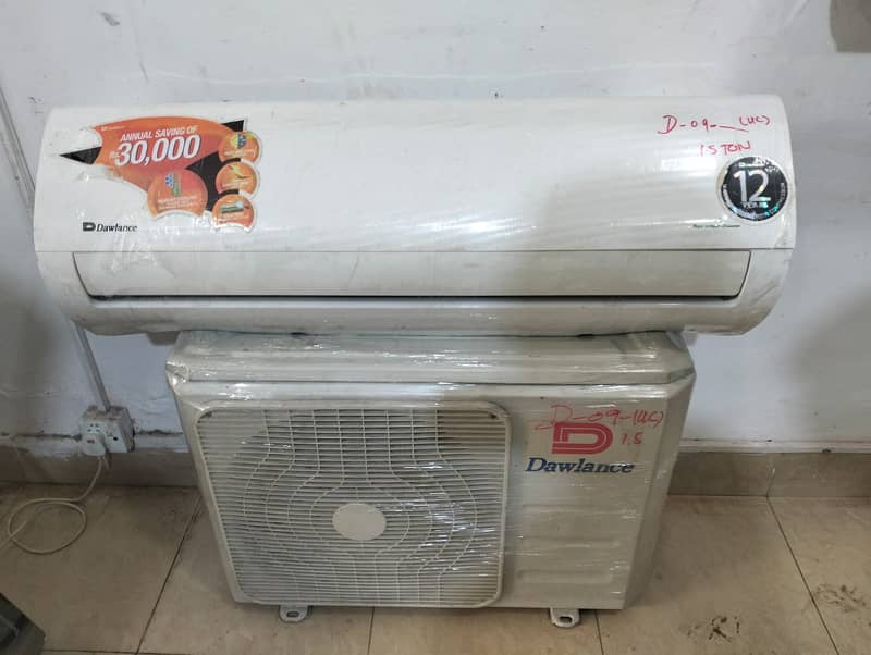 Dawlance 1.5 ton dc inverter DD09G (0306=4462/443) awsum sett 2