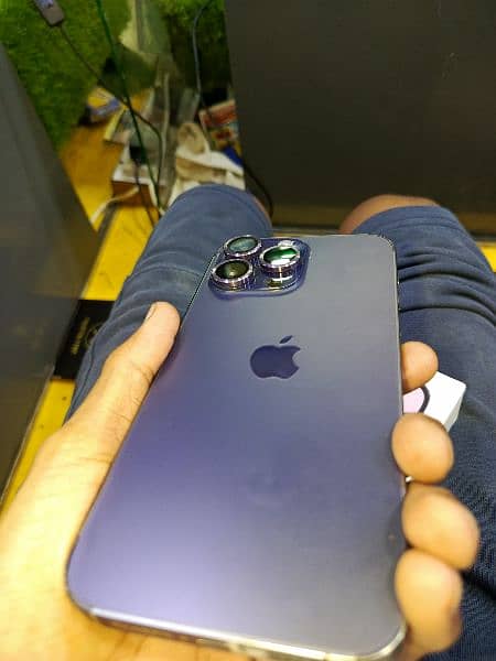 i phone 14 pro max deep purple 3