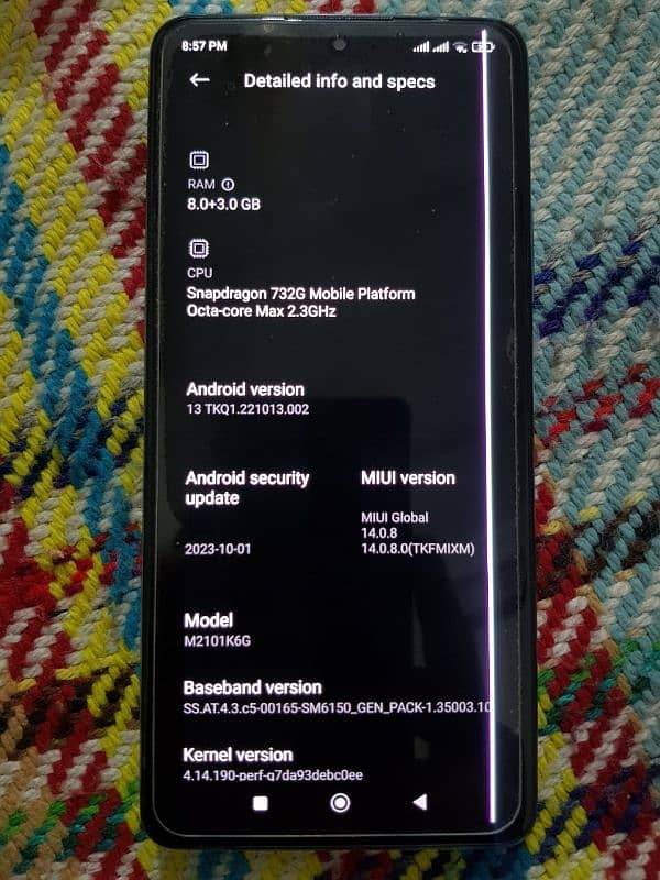 Redmi Note 10 Pro 8Gb 128Gb Complete Box 6