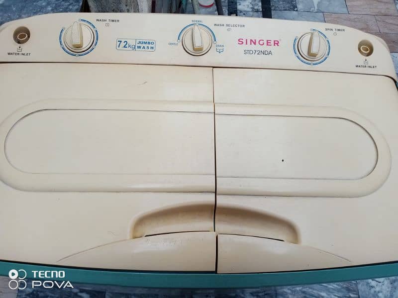 Singer Washing Machine+Dryer 1