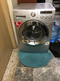 LG 8kg fully auto direct drive inverter washing machine 0