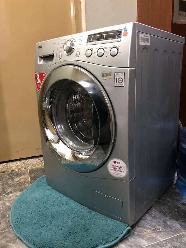 LG 8kg fully auto direct drive inverter washing machine 2