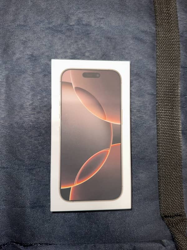 IPhone 16 pro 256 gb LLA desert titanium 0