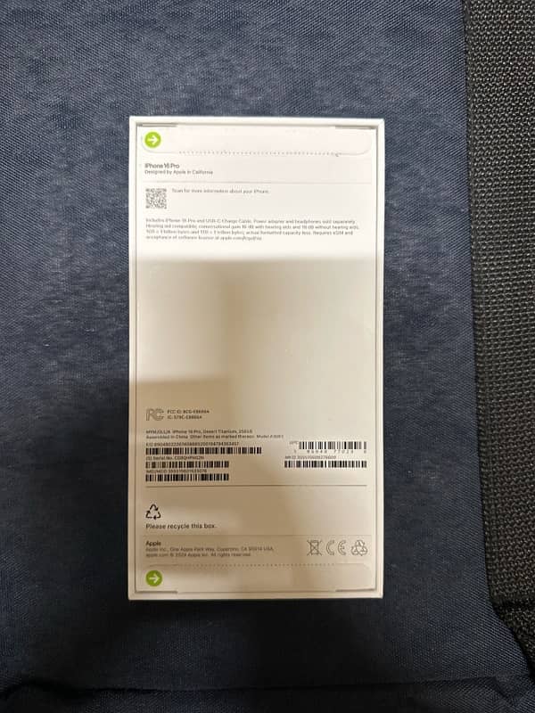 IPhone 16 pro 256 gb LLA desert titanium 1