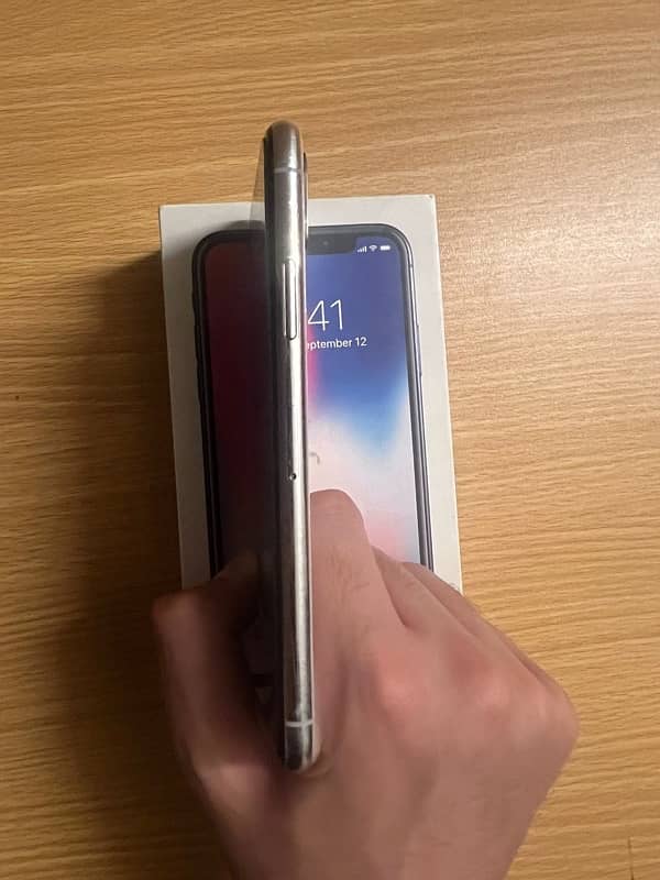 iPhone X pta approved  10/10 condition battery 76% 6