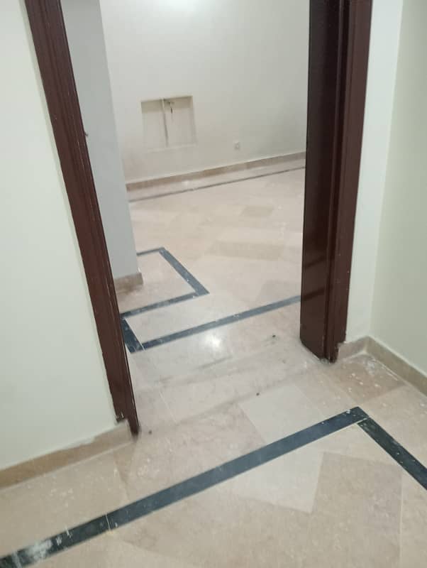 4marla 3beds TV lounge kitchen attached baths neat clean upper portion for rent in G 13 4 islamabad 0