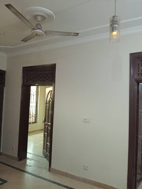 4marla 3beds TV lounge kitchen attached baths neat clean upper portion for rent in G 13 4 islamabad 3