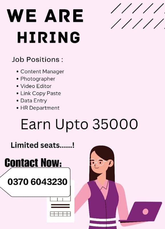 online jobs/full time/part time/simple typing jobs for boys and girls 0