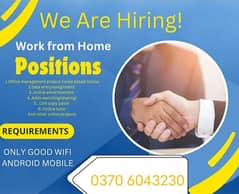 online jobs/full time/part time/simple typing jobs for boys and girls