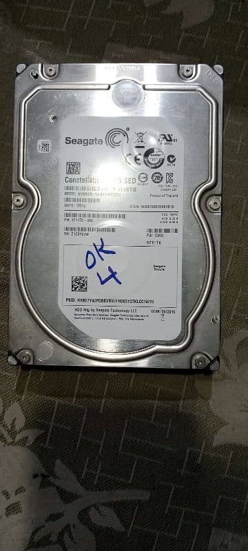 4TB HDD  (Qty 2) 1