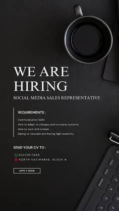 Social Media Sales Representative