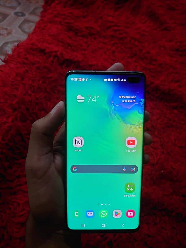 Samsung s 10plus non pta 10by10 condition no problem mobile number 1