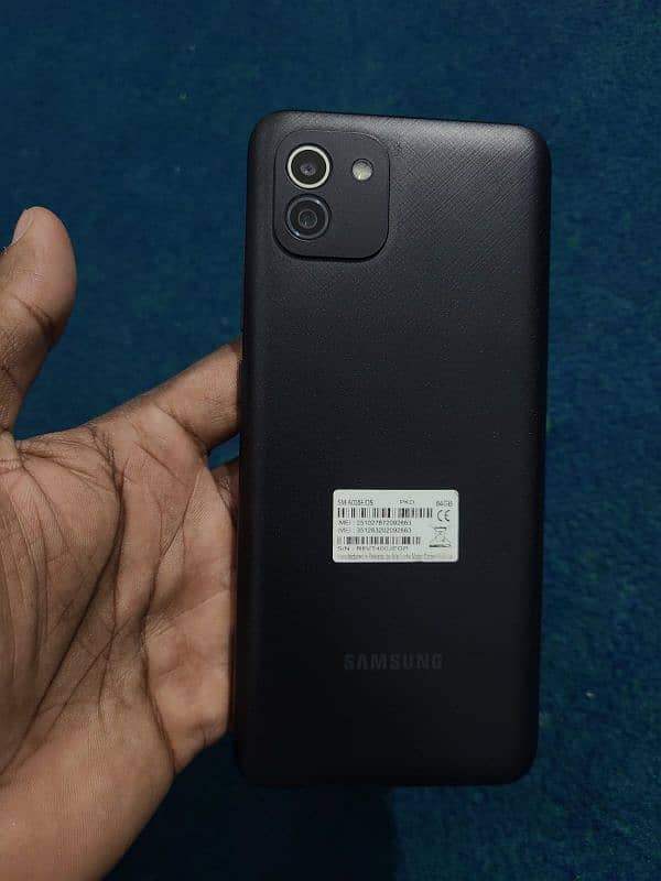 Samsung A03 4gb 64gb box Sath Hai 11