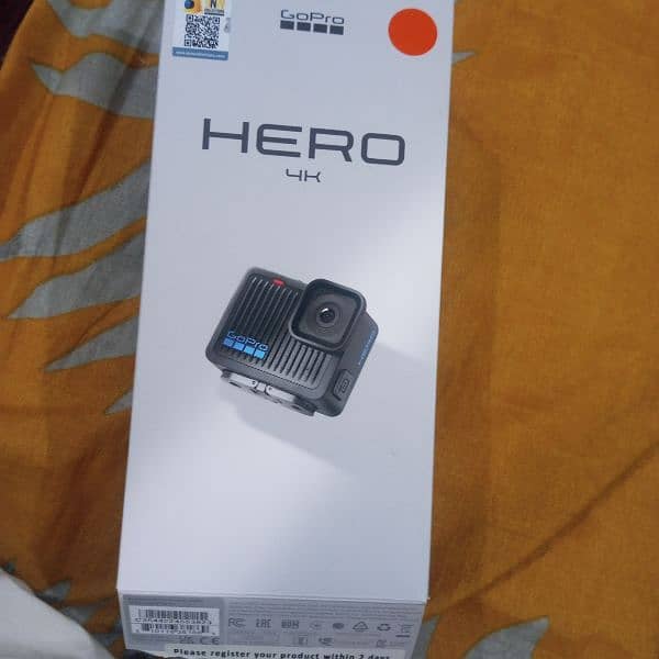 GOPRO HERO 4K Fully New Just Unboxed 1 year warranty 1