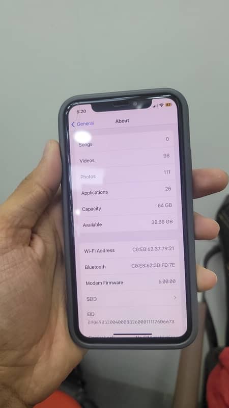 iPhone Xs ( Dual Sim Official PTA Approved ) 7