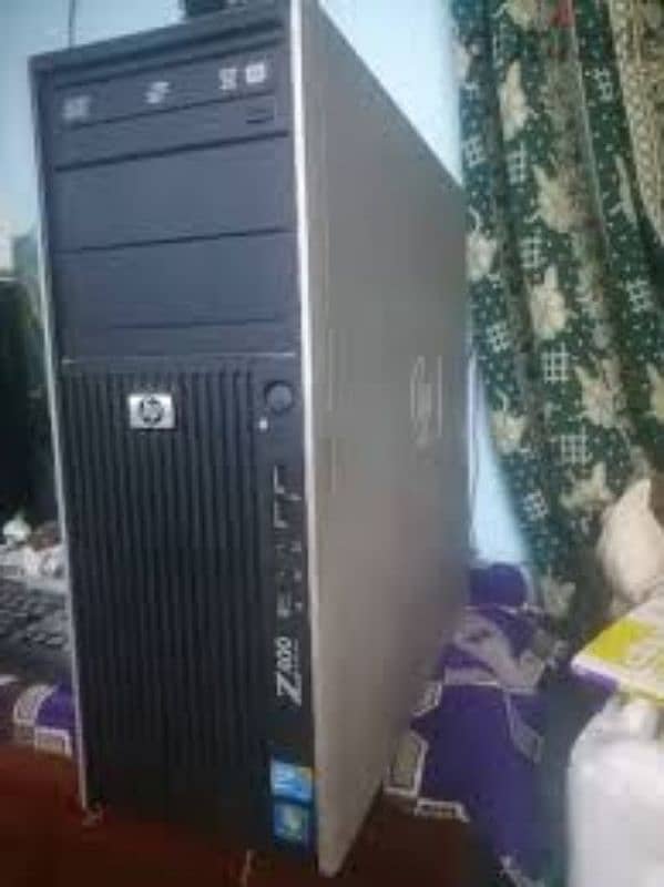 Hp Z400  server Gaming Rending workstation machine 0