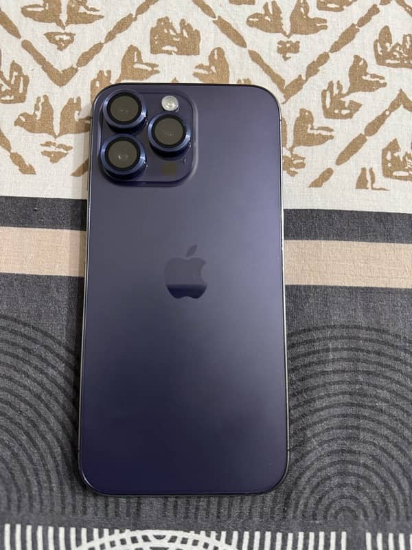 Iphone 14 pro max 256gb Deep Purple PTA Approved 1