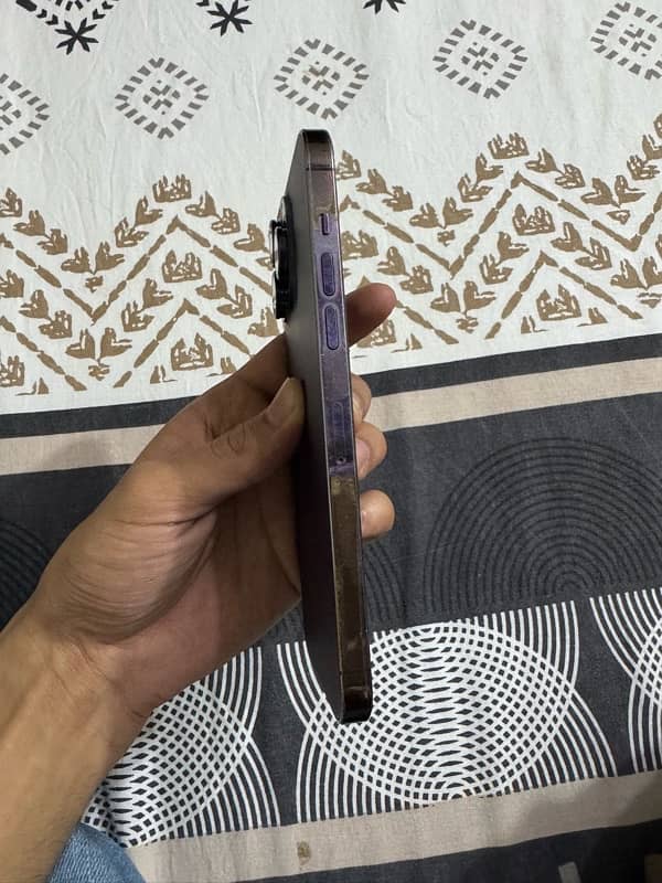 Iphone 14 pro max 256gb Deep Purple PTA Approved 5