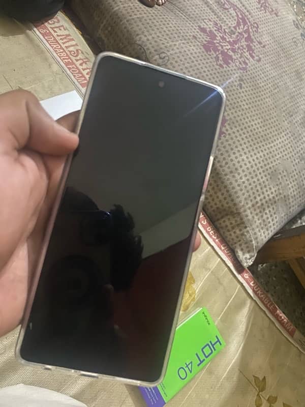 infinix hot 40 just box open 8gb ram 256 memory 0