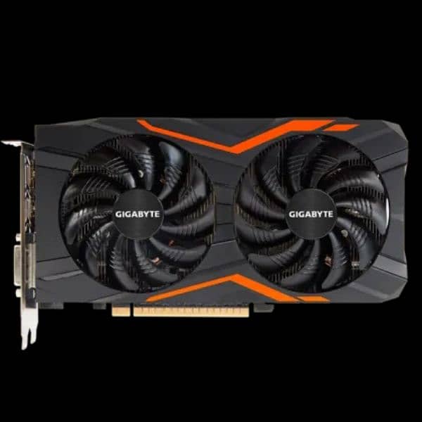 Gigabyte nvidea gtx 1050ti 4gb OC , GDDR5 128 BIT (GV-N105TOC-4GD) 2