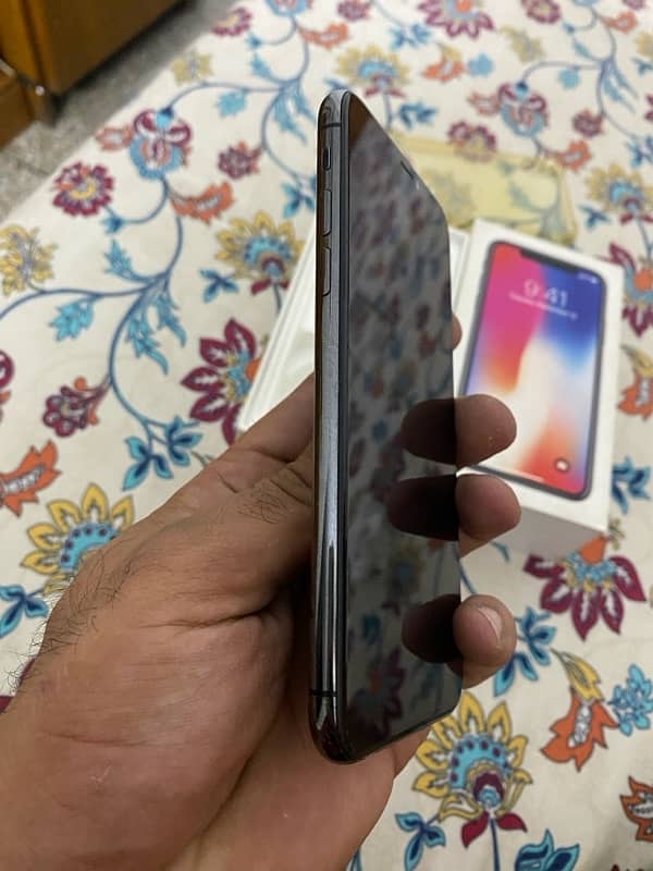 Iphone X 256 pta approved water packed 2