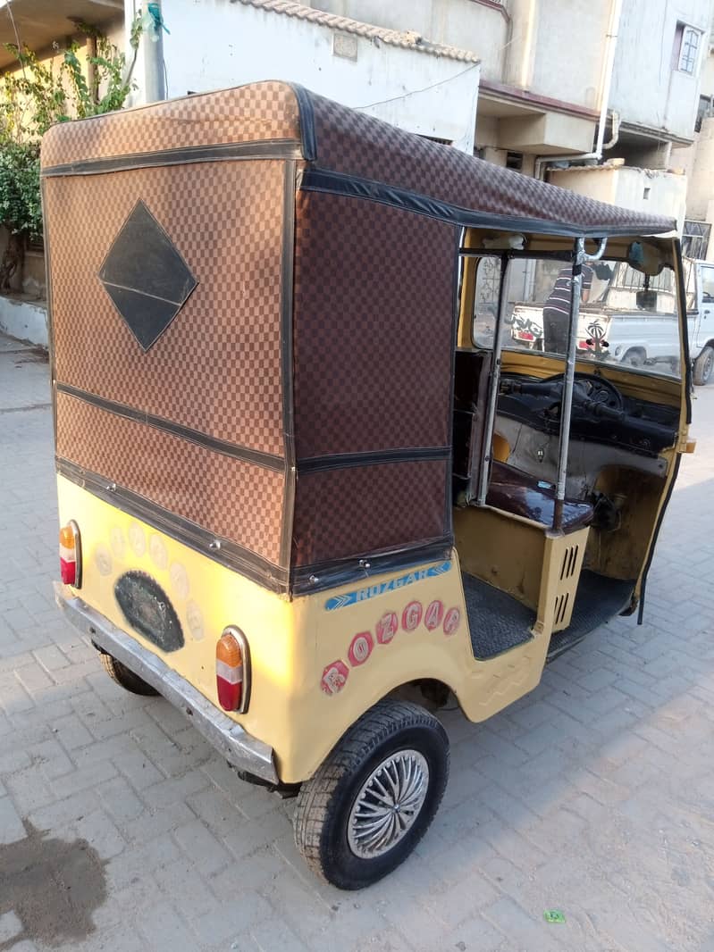 RozGar-2015,Disc-Brake,LPG-PetRoL Rickshaw,Engine FuLL OK 100%, 6