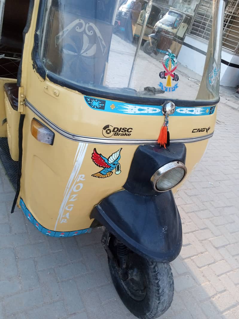 RozGar-2015,Disc-Brake,LPG-PetRoL Rickshaw,Engine FuLL OK 100%, 8