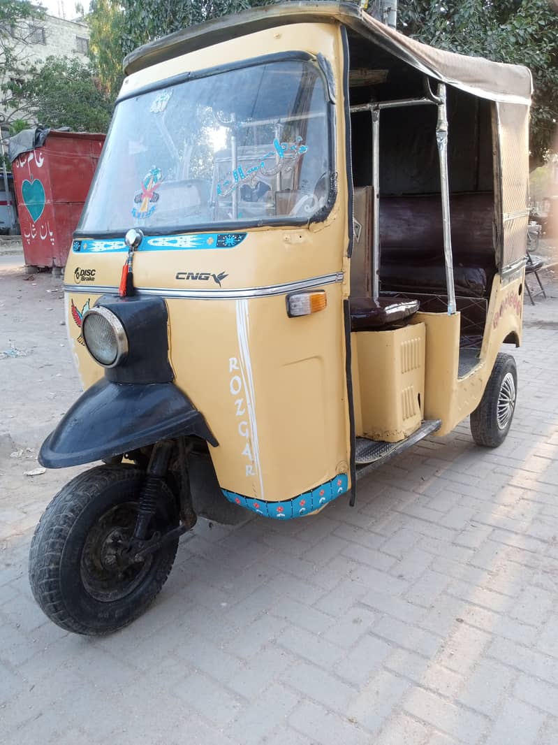 RozGar-2015,Disc-Brake,LPG-PetRoL Rickshaw,Engine FuLL OK 100%, 10