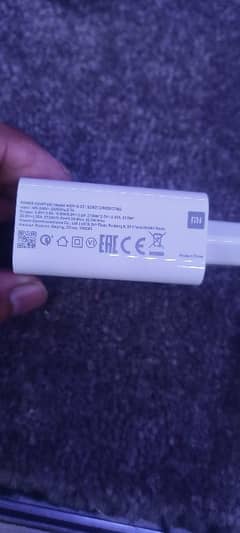 REDMI ORGINAL 33WATT CHARGER