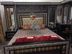 original Deco bed set, Almari, singar table/03001590302 0