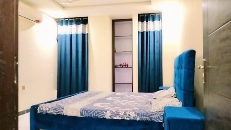 Bahria Enclave Sector H 2 Bedroom TV Lounge Kitchen Apartment Available For Rent Full Furnished Apartment 9