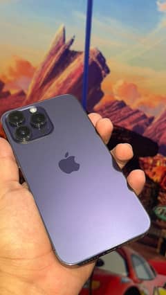 Iphone 14 pro max, dual physical PTA approved with original adopter