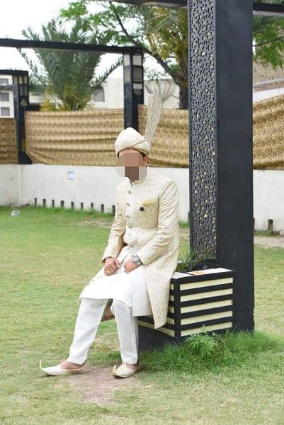 Sherwani Kulha Kurta Khussa - full wedding dress for Dulha 2