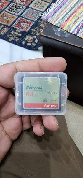 Sandisk. 64GB. Memory Card. Compact Flash. Extreme. SDCFXS 1