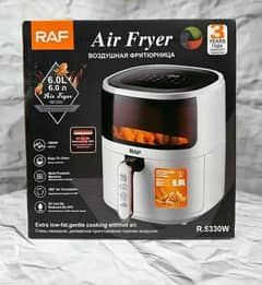 RAF AIR FRYER 6 LITER TOUCH DISPLAY - GALAXY HOME