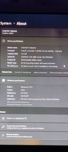 Gaming Laptop Dell Precision M6800