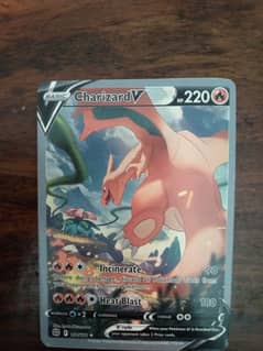 Charizard V pokemon card