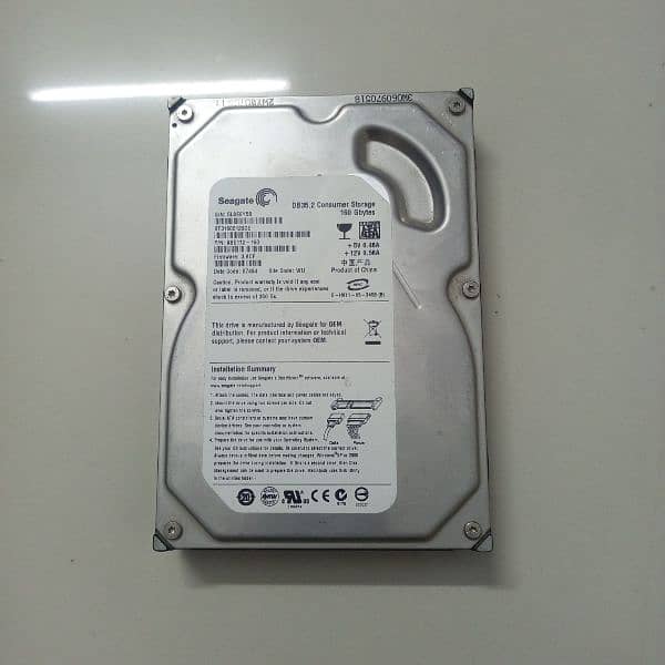 5GB RAM 160GB HARD DRIVE HARD DRIVE 2 80GB 7