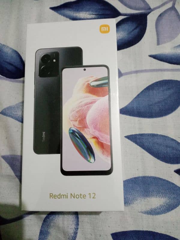 Redmi Note 12 Box pack 0