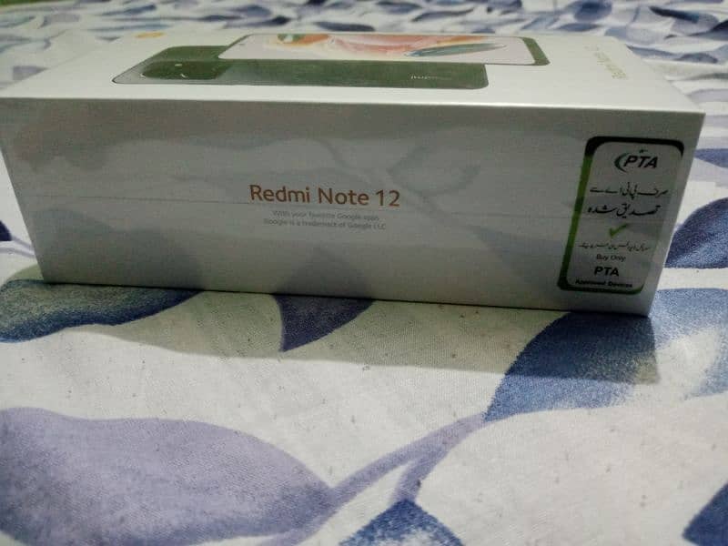 Redmi Note 12 Box pack 2