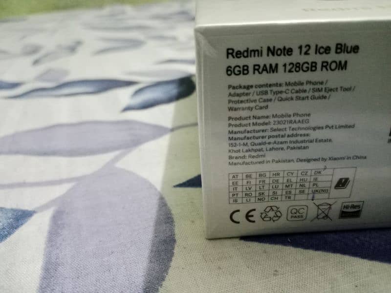 Redmi Note 12 Box pack 1