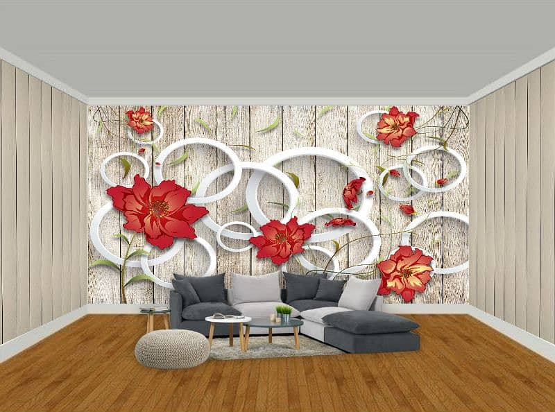 3d wallpaper with pasting 9