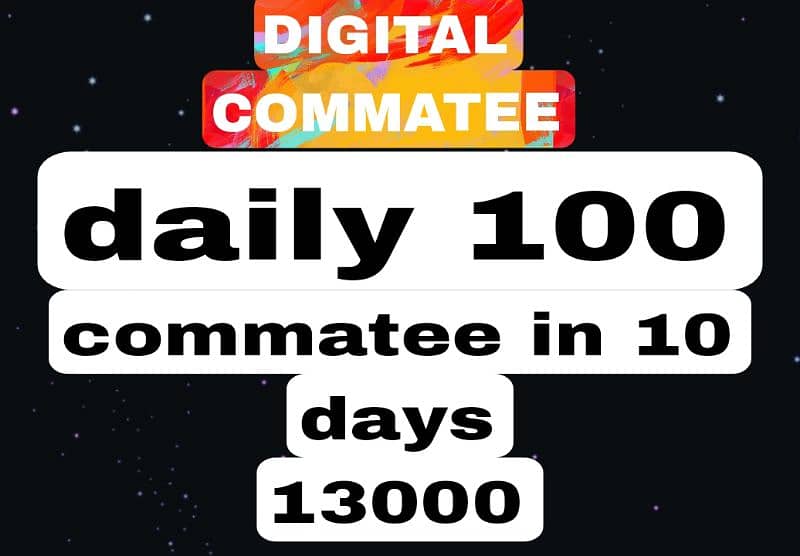 cammatee daily 100 only and earn 13000 after 3 month 0