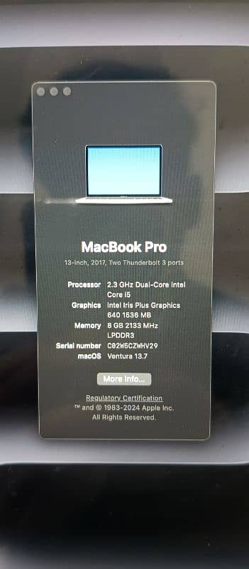 MacBook pro 2017 urgent sale 3