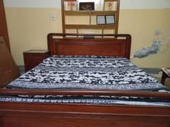 Double bed wooden with great designs