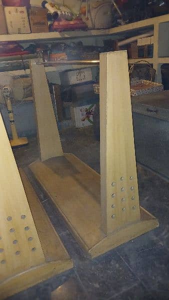 Wooden Clothing Stand. 1