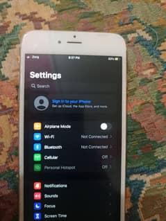 iphone 6spluss official pta aproved only battery change 64gb