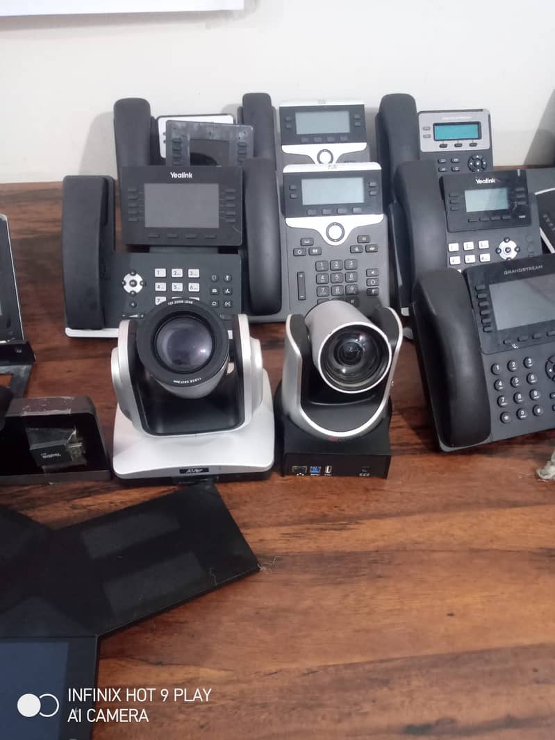 All IP Phone available Cisco Grandstream Polycom Yealink 12